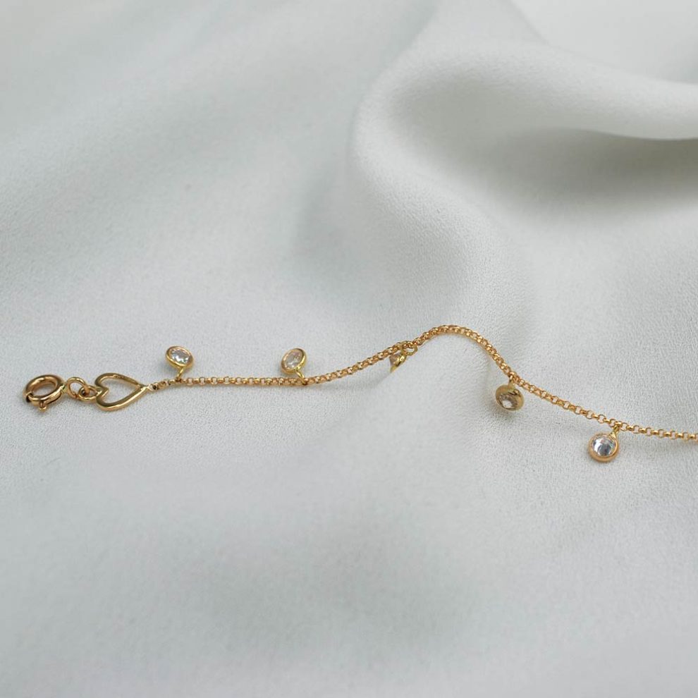 Pulsera Dalia Oro 18k Ella Joyas Alta Joyeria