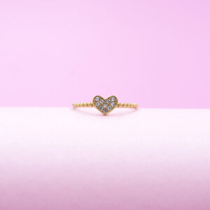 Anillo Corazón Circones