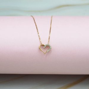 Collar Cuore Oro 18k