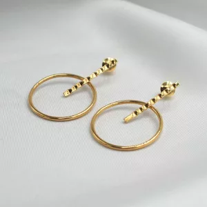 Aros Gio Oro Amarillo 18k