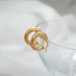 Aro Argolla Paris Oro Amarillo 18k