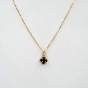 Conjunto Trébol Oro 18k