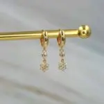 Aros de oro amarillo 18K – joyería fina Ella Joyas