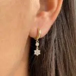 Aros de oro 18K para mujer – estilo clásico y refinado