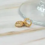 Aros pequeños 18K Ella Joyas – joyas de alta calidad