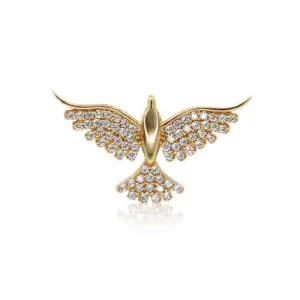 Colgante Espíritu Santo Oro 18k