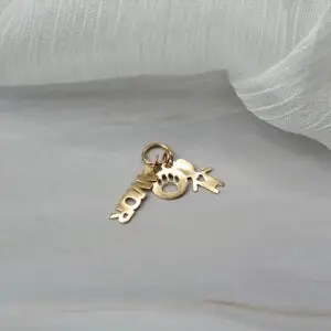 Colgante Life Oro 18K Amarillo