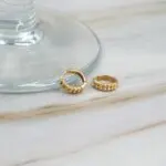 Aros de oro 18K Emma Ella Joyas - joyería en Chile