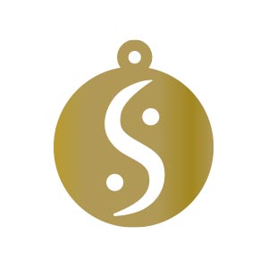 Colgante YinYang Oro 18k
