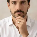 argollas de matrimonio planas oro 18k perfil recto